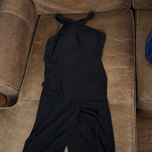 Worn once, black jumpsuit